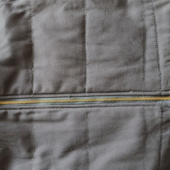 Wrangler workwear duck cotton hooded vest xl Navy great to layer work or casual - Picture 3 of 9